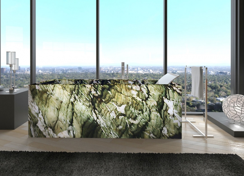 Alexandrita Banheira Quartzite Bathtub