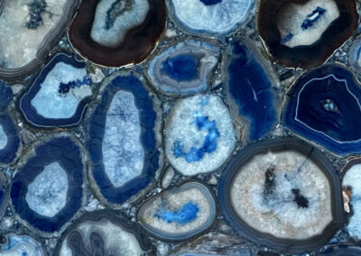 Gemstone Composite Slab - Blue Agate